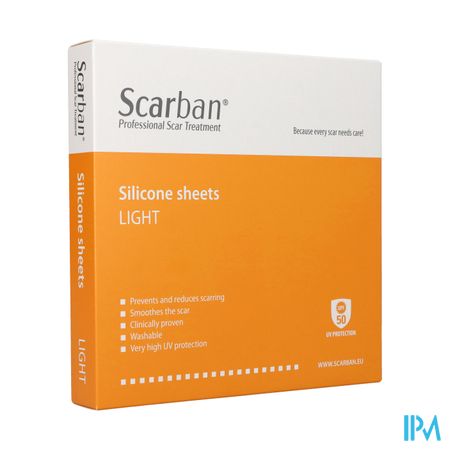 Scarban Light Bandage Sil. Lav. +50ml 5x30cm 2