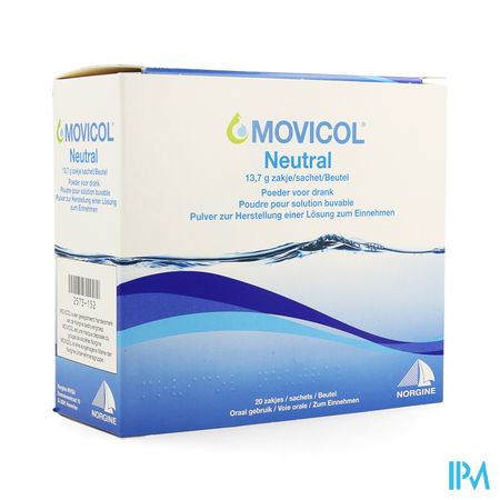 Movicol Neutral Sachets 20 X 13,7g