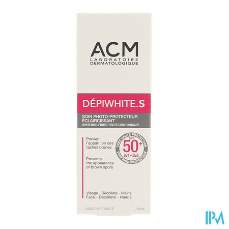 Depiwhite S Tegen Vlekken Ip50+ Tube 50ml 3