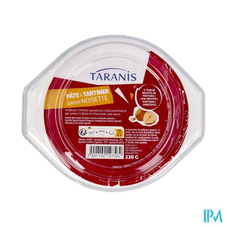 Taranis Hazelnootpasta 230g Nf Revogan