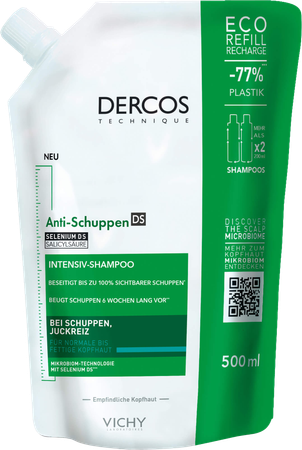 Vichy Dercos Sh Trait.a/pell Chev.mix Refill 500ml 4
