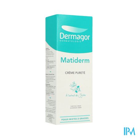 Dermagor Matiderm Soin Purete Creme 40ml