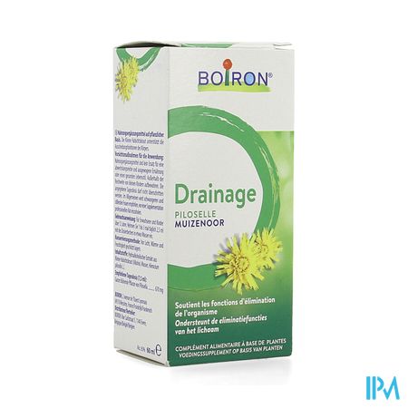 Drainage Muizenoor 60ml Boiron 1
