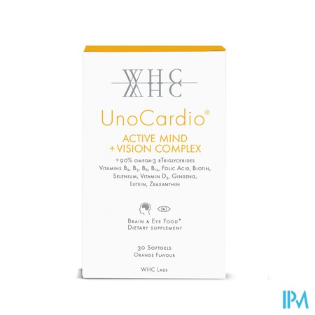 UnoCardio Active Mind + VISION Complex Softgels 30