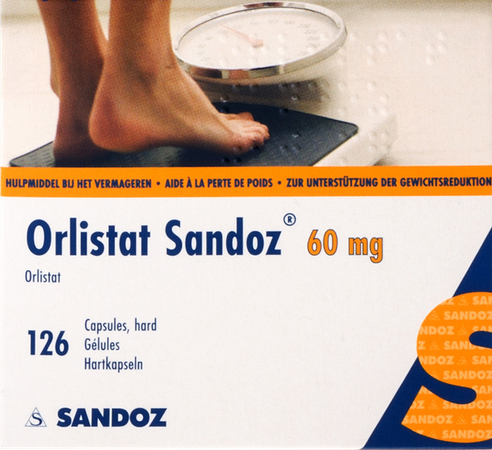 Orlistat Sandoz Harde Caps 126 X 60mg 4