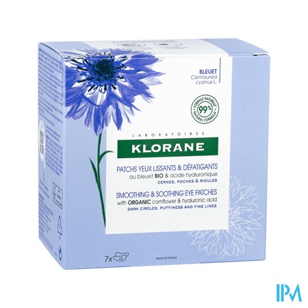 Klorane Gezicht Korenbloem Patch Ontsp.express 7x2