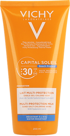 Vichy Cap. Sol. Beach Protect Zonnemelk Ip30 200ml 3