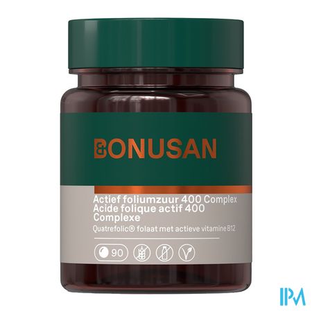 Actief Foliumzuur 400 Complex Comp 90 Bonusan 2