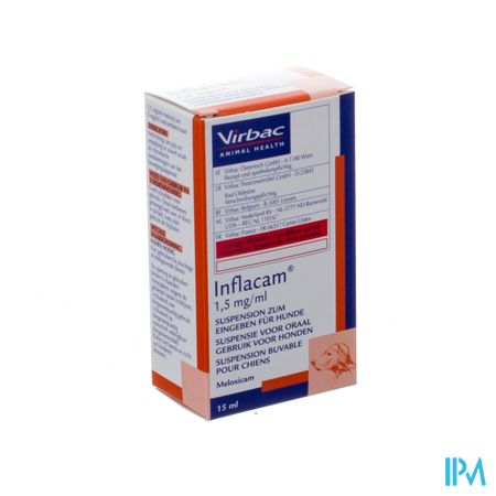 Inflacam 1,5mg/ml Drink Susp Hond 15ml 1