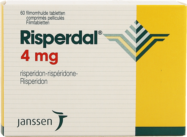 Risperdal Comp Pell 60 X 4mg 2