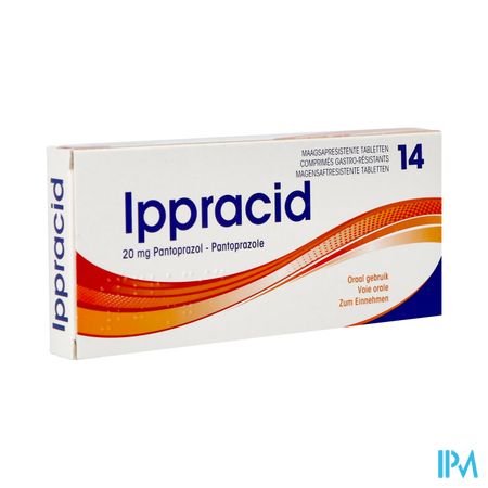 Ippracid 20mg Maagsapresist Tabl 14