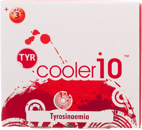 Tyr Cooler 10 Rood/rouge 30 X 87ml 1