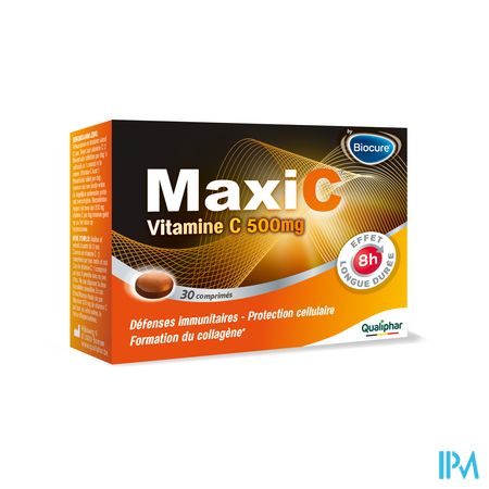 MaxiC Vitamine C 500mg 30 comprimés