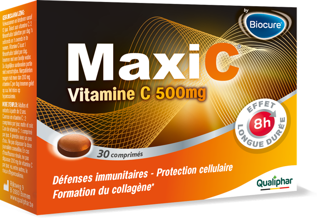 MaxiC Vitamine C 500mg 30 comprimés