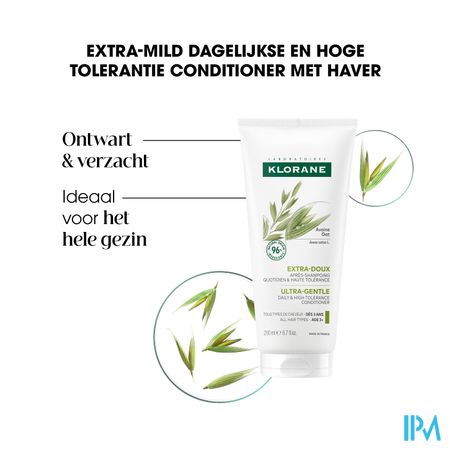Klorane Capil. Balsem Haver 200ml 9