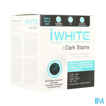 Iwhite Dark Stains Mondstuk Gel 10st