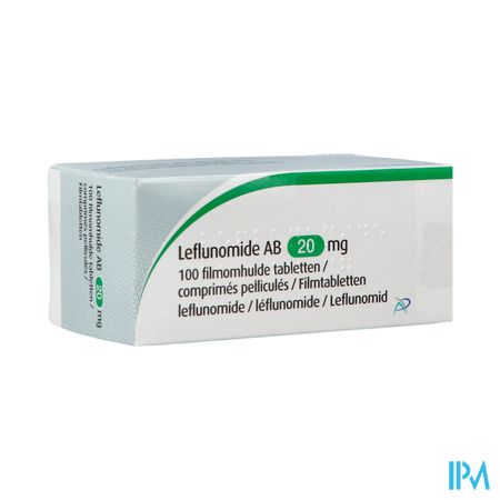 Leflunomide Ab 20mg Comp Pell 100