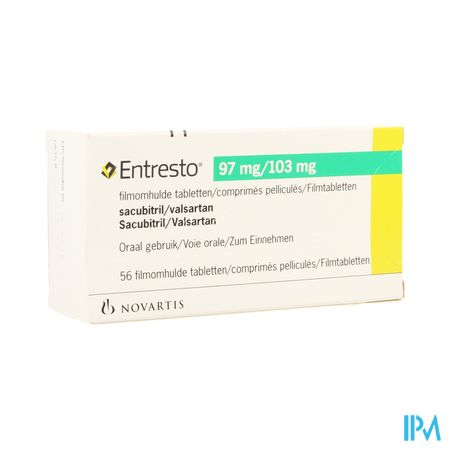 Entresto 97mg/103mg Filmomh Tabl 56