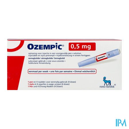 Ozempic 0,50mg Abacus Sol Inj Stylo Prer.1 + 4 Aig 1