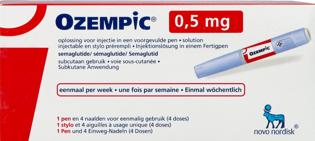 Ozempic 0,50mg Abacus Opl Inj Voorgev.pen + 4 Nld 1