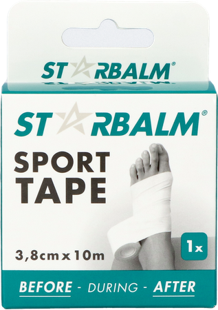 Star Balm Sport Tape 3,8cm X 10m Wit 1 Individ. 2