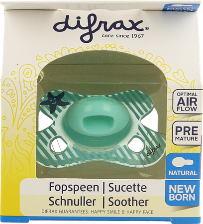 Difrax Fopspeen Natural Newborn 15
