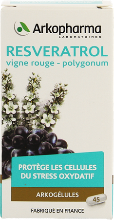 Arkogelules Resveratrol Caps 45 Rempl.3045283 4