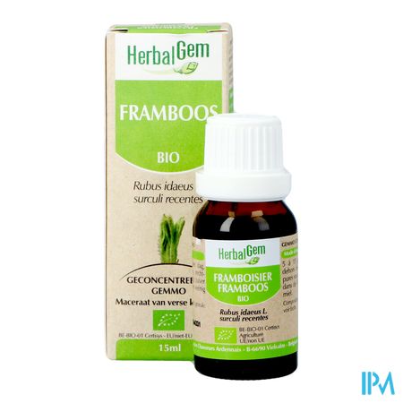 Herbalgem Frambozen Maceraat 15ml 8
