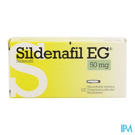 Sildenafil Eg Pi Pharma Comp Pell 12 X 50mg Pip 1