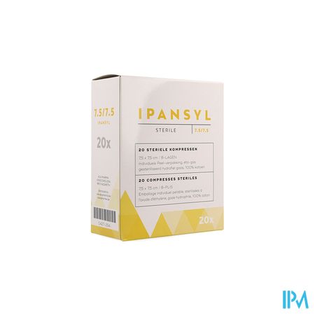 Ipansyl 3 Cp Ster 8pl 7,5x 7,5cm 20