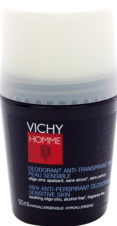 Vichy Homme Deo Gev Huid 48u Roller 50ml 3