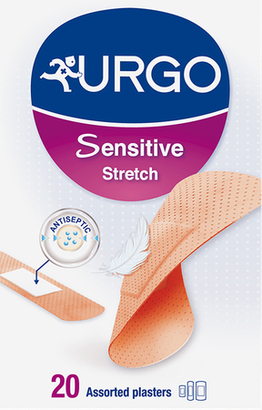 Urgo Sensitive Pleister Stretch 20x72mm+20x40mm 20 3
