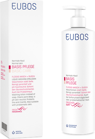 Eubos Zeep Vloeibaar Roze Parf 400ml 4