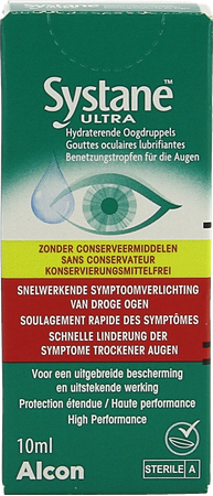 Systane Ultra Gutt Oculaires S/conservateur 10ml 1