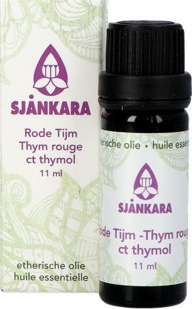 Sjankara Rode Tijm Ct Thymol Ess. Olie Bio 11ml 3