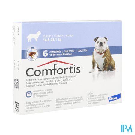 Comfortis 1040mg Hond Kauwtabletten 6