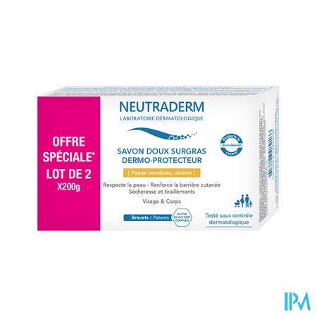 Neutraderm Lot 2 Zepen Soft Supergras 200g