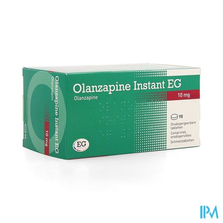 Olanzapine Instant 10Mg EG Tabl Orodisp 98X10Mg