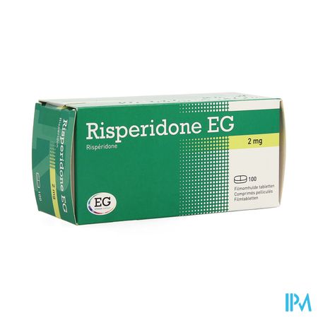 Risperidone EG Tabl 100 X 2 Mg