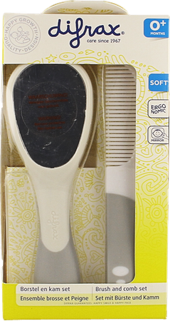 Difrax Ensemble Brosse Et Peigne Dlx 4