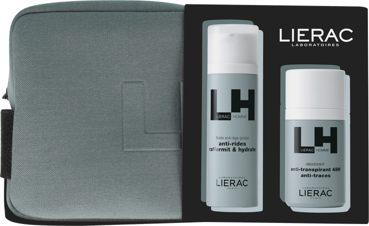 Lierac Kerstset+tasje Man Fluide Aa 2 Prod. 1