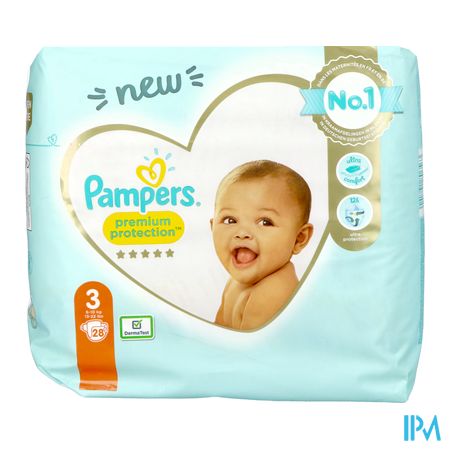 Pampers Premium Protection Carry Pack S3 28 1
