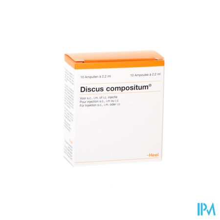 Discus Compositum Amp 10x2,2ml Heel 1