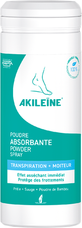 Akileine Pdr Absorbante 75g 1