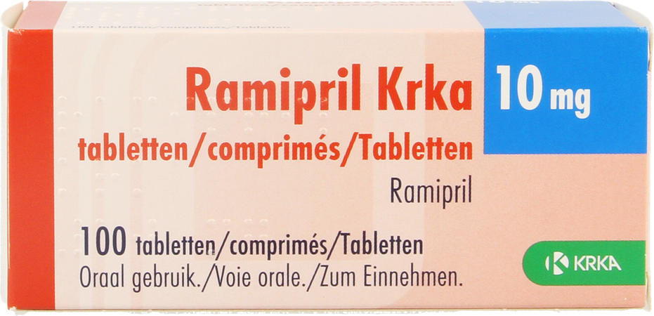 Ramipril Krka 10,0mg Comp 100 1