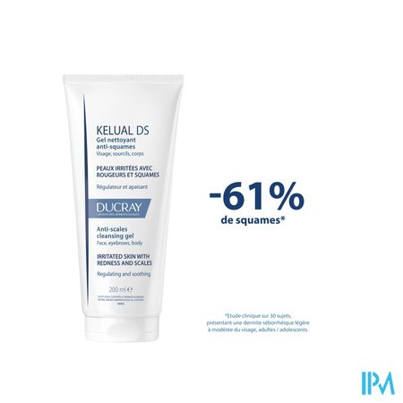 Ducray Kelual Ds Gel Nettoyant A/squam 200ml Nf 3