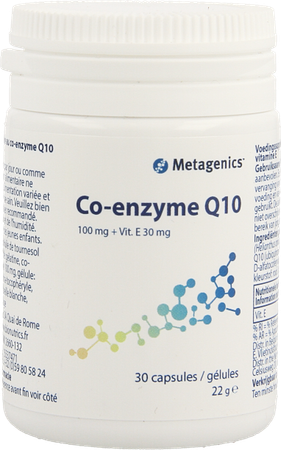 Coenzyme Q10 100mg+vtt E Caps 30 6492 Metagenics 2