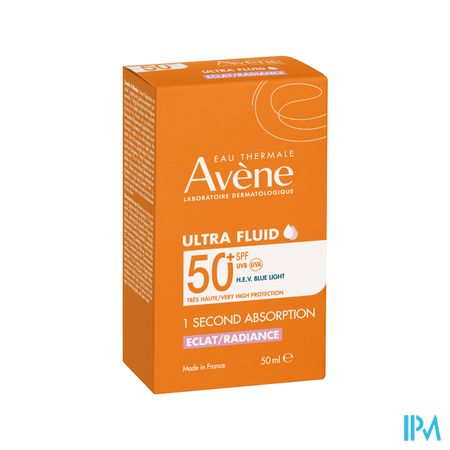 Avene Sol Spf50+ Ultra Fluid Eclat Radiance 50ml