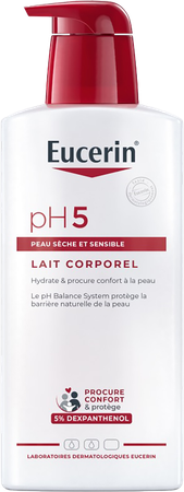 Eucerin Ph5 Peau Sensible Bodylotion + Pomp 400ml 1