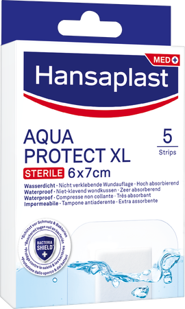 Hansaplast Aqua Protect Strips Steriel Xl 5 2